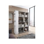 Design cube shelf (smart) with a beauty flaw