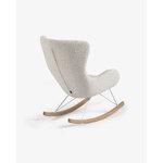 White rocking chair (vania) kave home