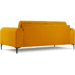 Mustard yellow design sofa gina (besolux) intact