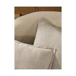 Pilkas lininis pagalvės užvalkalas (lanya) nepažeistas