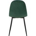 Dark green velvet dining chair eadwine healthy