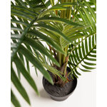 Vihreä keinotekoinen kasvi (palmera)