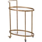 Antique-looking serving trolley push (bepurehome)