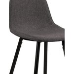 Барный стул темно-серый Wilma (actona)