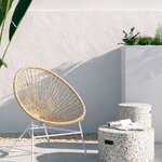 Balta sodo kėdė (samantha)