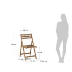 Brown garden chair (daliana)