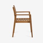 Brown garden chair (hanzel)