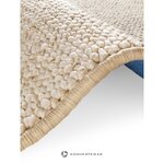 Smėlio spalvos apvalus kilimas lyon (bt carpet)d=130 visas