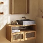 Brown bathroom cabinet (sabiela)