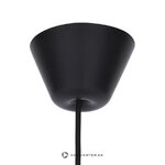 Черный подвесной светильник авер (дизайн для народа)