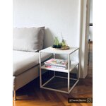White metal coffee table (neptune)