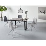 Gray dining chair places of style micah healthy