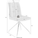 Gray dining chair places of style micah healthy