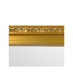 Golden design wall mirror (goldie) with beauty flaws