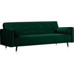 Dark green sofa bed gia (besolux)