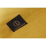 Желтый бархатный обеденный стул leonique lariannehealth