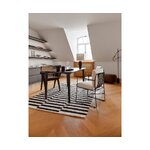 Black and white design chair (Wayne) intact
