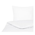 White flannel bedding set (biba) 155x220cm + 80x80cm whole, hall sample