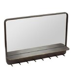 Clothes hanger with mirror (neira) whole, in a box