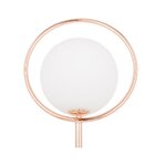 Golden design floor lamp saint (globen lighting) with beauty flaws.