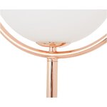 Golden design floor lamp saint (globen lighting) with beauty flaws.