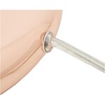 Golden design floor lamp saint (globen lighting) with beauty flaws.