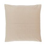 Light beige velvet pillowcase (lola) intact