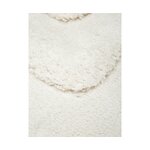 Creamy round rug with a pattern (magda) d=120