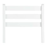 Balts saliekamais dārza krēsls siena (bonami) neskarts