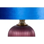 Violetinė-mėlyna stalinė lempa norma (garpe interjeras)