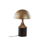 Black and gold table lamp quay (jotex) intact