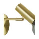 Golden wall lamp (wilson) intact