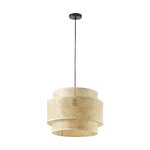 Bamboo pendant light (finja) intact