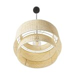 Bamboo pendant light (finja) intact