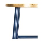 Sinine-Kuldne Metallist Baaripukk Emery (Safavieh) h=76cm