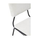Juodai balta kėdė (kilimėlis) nepažeista