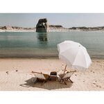 White parasol holiday (business &amp; pleasure) intact