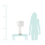 Design-pöytävalaisin (abigail), jossa kauneusvirhe