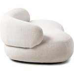 Šviesaus dizaino sofa (alba) nepažeista