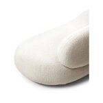 Šviesaus dizaino sofa (alba) nepažeista