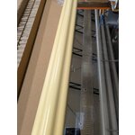 Soikea seinäpeili keltaisella kehyksellä (Mael) 50x140