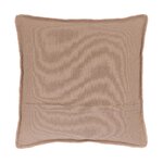 Cotton crocheted decorative pillowcase (brielle) intact