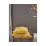 Mustard yellow linen pillowcase (lanya) intact
