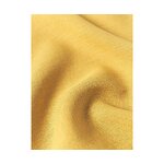 Mustard yellow linen pillowcase (lanya) intact