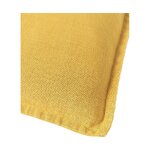 Mustard yellow linen pillowcase (lanya) intact