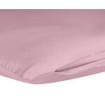 Purple cotton pillowcase (mauve) intact