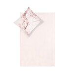 Комплект постельного белья из хлопка розового цвета из 2-х предметов (малин) целиком