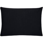 Juodo rašto medvilninis pagalvės užvalkalas (malinas), nepažeistas