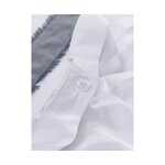 Комплект постельного белья из хлопка в сине-белую полоску, 3 предмета (трек), неповрежденный