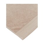 Brown cotton bathroom rug (premium) 70x120 intact